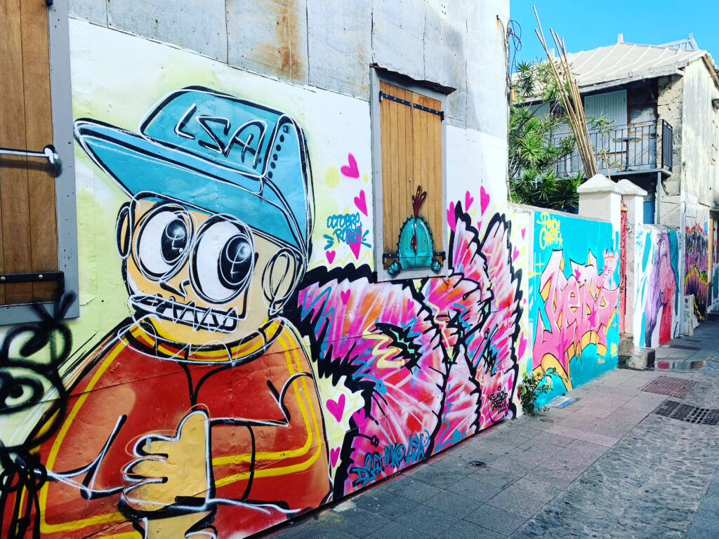 Street Art à Saint Denis, île de la Réunion